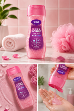 شامپو و اسکراب بدن شاین دار دورو مدل Pink Delight - Image 3