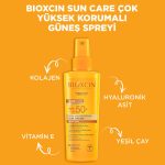 اسپری ضدآفتاب بیوکسین BIOXCIN انواع پوست – حجم 200 میل - Image 2