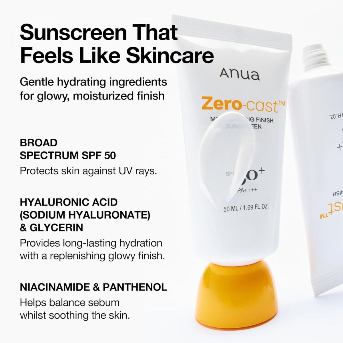 ضد آفتاب آنوا زیرو کست Zero-Cast SPF50+ PA++++ - Image 2