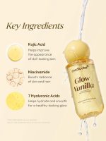میست خوشبوکننده، آبرسان و درخشان‌کننده مو و بدن وانیلی مدی کیوب | medicube Glow Vanilla Hair Body Fragrance Mist - Image 4