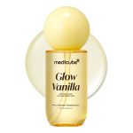میست خوشبوکننده، آبرسان و درخشان‌کننده مو و بدن وانیلی مدی کیوب | medicube Glow Vanilla Hair Body Fragrance Mist